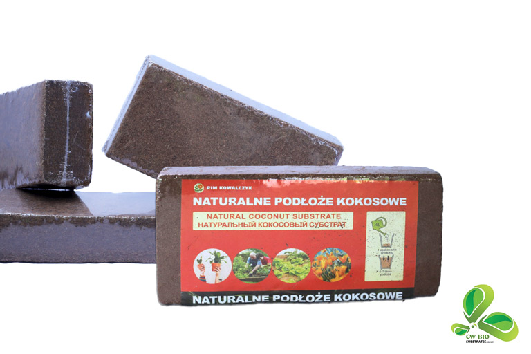 Coconut Peat Briquettes